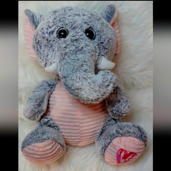 Kellytoy Gray Elephant Plush - Picture 1 of 1